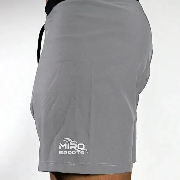 MIRO SPORTS BERMUDA GRIS CEMENTO HOMBRE LATERAL