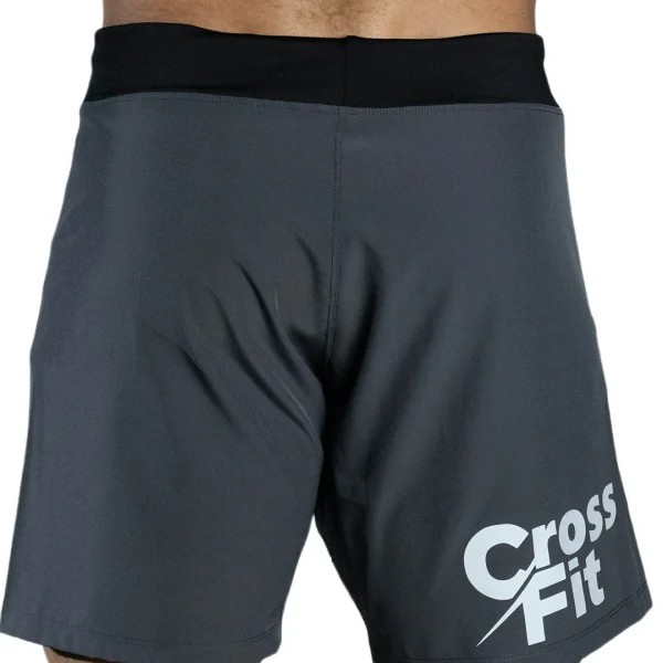 MIRO SPORTS BERMUDA GRIS REFELX CROSSFIT ESPALDA