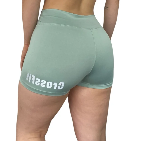 MIRO SPORTS MINI SHORT VERDE AGUA CROSSFIT ESPALDA 3