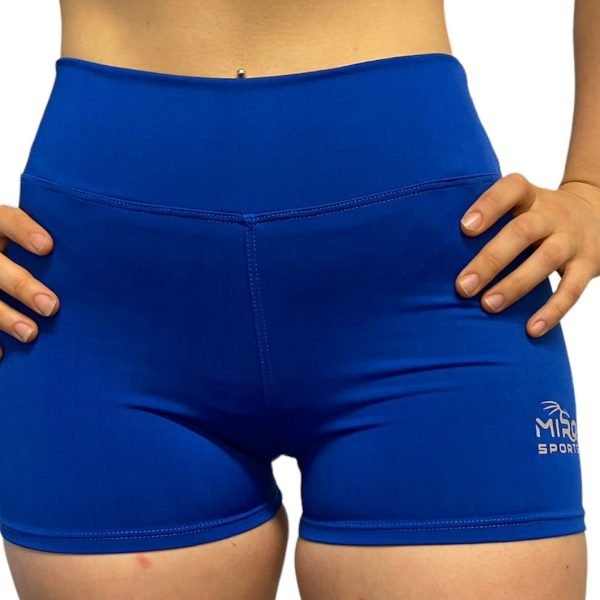 MIRO SPORTS SHORT MUJER AZUL FRENTE