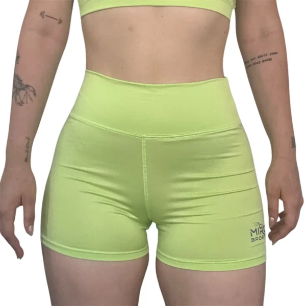 MIRO SPORTS SHORT VERDE LIMON MIRO SPORTS FRENTE