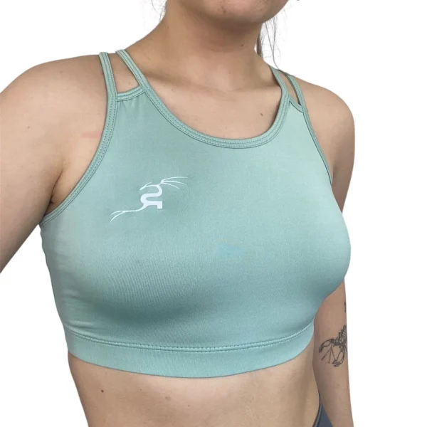 MIRO SPORTS TOP TIRAS VERDE AQUA LATERAL MIRO