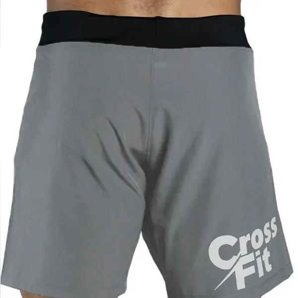 MIROSPORTS BERMUDA GRIS CEMENTO HOMBRE CROSSFIT ESPALDA