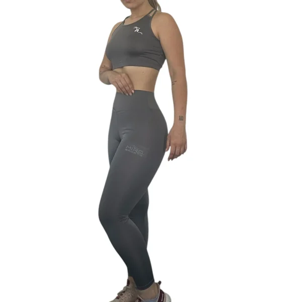 MIROSPORTS CONJUNTO LARGO GRIS ACERO LATERAL MIRO SPORTS