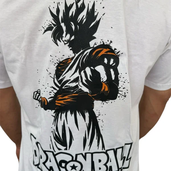 Remera dragon ball blanca2